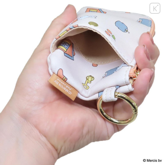 Japan Miffy Pass Case Card Holder & Coin Case - Miffy : Miffy Bruno Favorite Pink - 3