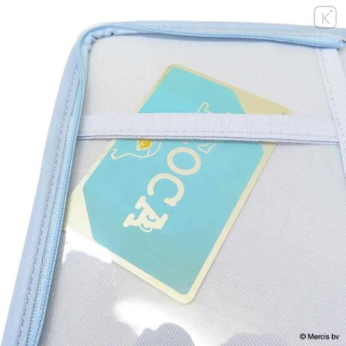 Japan Miffy Card Pocket Multi Accessory Case - Boris : Miffy Bruno Favorite Blue - 4