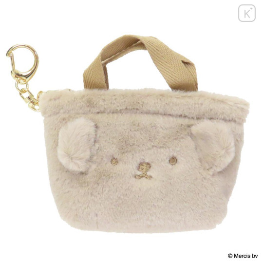 Japan Miffy Mini Accessory Pouch - Boris : Brunna Winter Accessories Fur Tote Bag Style - 1