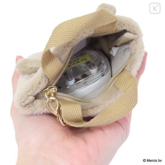 Japan Miffy Mini Accessory Pouch - Boris : Brunna Winter Accessories Fur Tote Bag Style - 3