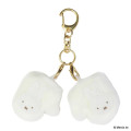 Japan Miffy Miniature Keychain - Miffy : Brunna Winter Accessories Fur Gloves - 1