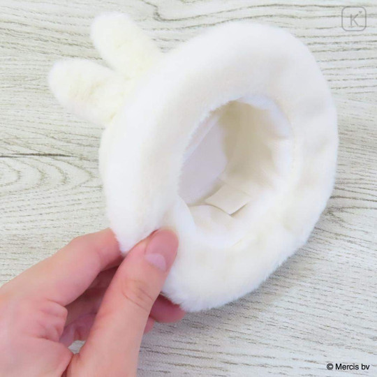 Japan Miffy Miniature Keychain - Miffy : Brunna Winter Accessories Fur Hat - 3