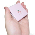Japan Miffy 2-sided Compact Mirror - Miffy : Bruna Mesh Cherry Pink - 2