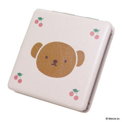 Japan Miffy 2-sided Compact Mirror - Boris : Bruna Mesh Cherry