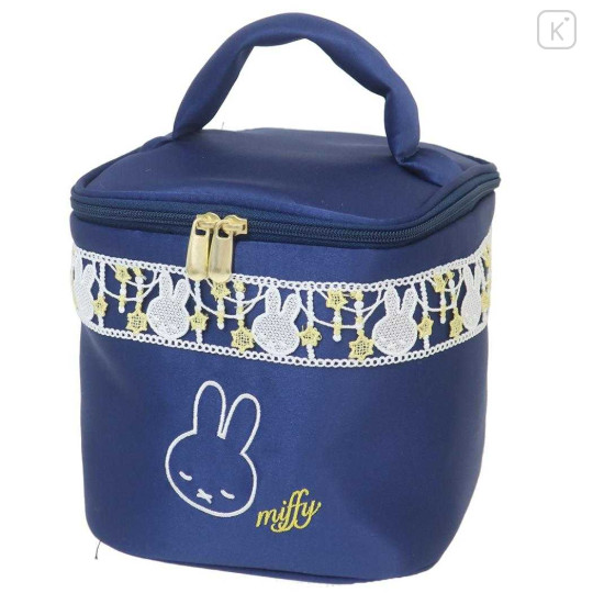 Japan Miffy Vanity Pouch - Miffy : Midnight Star Navy - 1