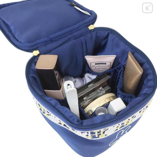Japan Miffy Vanity Pouch - Miffy : Midnight Star Navy - 3