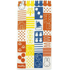 Japan Miffy Bath Towel - Miffy : Coloful Drawing