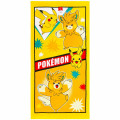 Japan Pokemon Bath Towel - Pawmi & Pikachu : Ready To Fight - 1