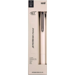 Japan Uni Jetstream Prime 3 Color Multi Ballpoint Pen - 0.5mm Beige