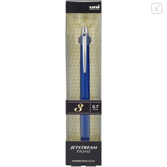Japan Uni Jetstream Prime 3 Color Multi Ballpoint Pen - 0.7mm Navy - 1