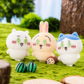 Japan Chiikawa Mascot Holder - Hachiware : Is this a watermelon smash - 2