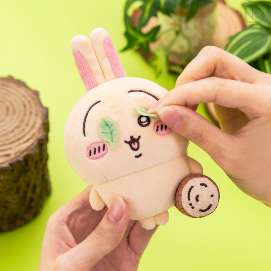 Japan Chiikawa Mascot Holder - Hachiware : Is this a watermelon smash - 4