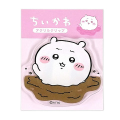Japan Chiikawa Acrylic Clip - Chiikawa : Chocolate Swamp