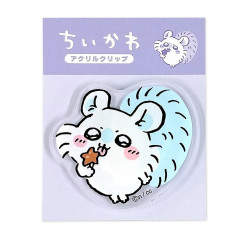 Japan Chiikawa Acrylic Clip - Momonga : Yummy