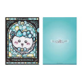 Japan Chiikawa A4 Clear File Folder - Hachiware : Super Magical Chiikawa Stained Glass Style - 1