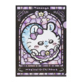 Japan Chiikawa A4 Clear File Folder - Momonga : Super Magical Chiikawa Stained Glass Style - 3
