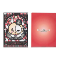 Japan Chiikawa A4 Clear File Folder - Rakko : Super Magical Chiikawa Stained Glass Style