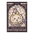 Japan Chiikawa Clear Trading Card - Usagi : Super Magical Chiikawa Stained Glass Style - 1