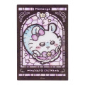 Japan Chiikawa Clear Trading Card - Momonga : Super Magical Chiikawa Stained Glass Style - 1