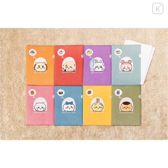 Japan Chiikawa A4 Clear File Folder - Hachiware : Tokyo Souvenirs Window - 2