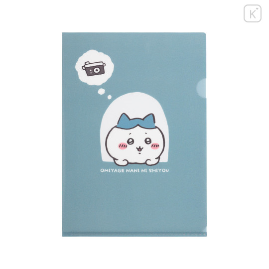 Japan Chiikawa A4 Clear File Folder - Hachiware : Tokyo Souvenirs Window - 3
