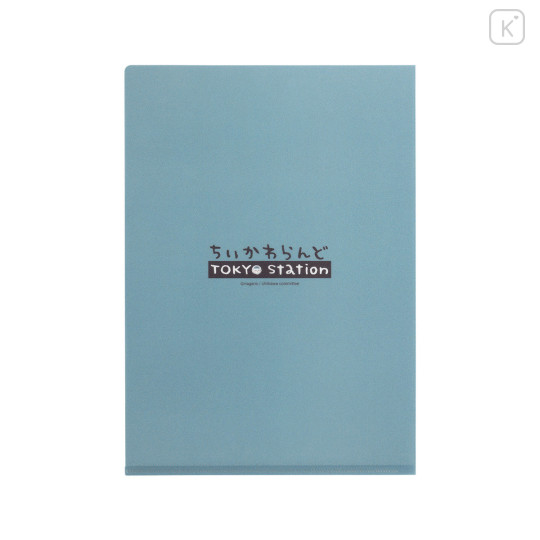 Japan Chiikawa A4 Clear File Folder - Hachiware : Tokyo Souvenirs Window - 4