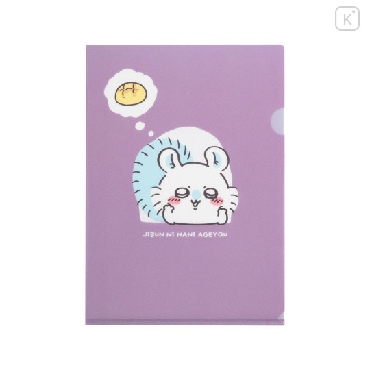 Japan Chiikawa A4 Clear File Folder - Momonga : Tokyo Souvenirs Window - 3