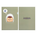 Japan Chiikawa A4 Clear File Folder - Kurimanju : Tokyo Souvenirs Window - 1