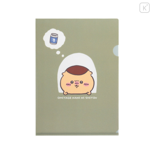 Japan Chiikawa A4 Clear File Folder - Kurimanju : Tokyo Souvenirs Window - 3