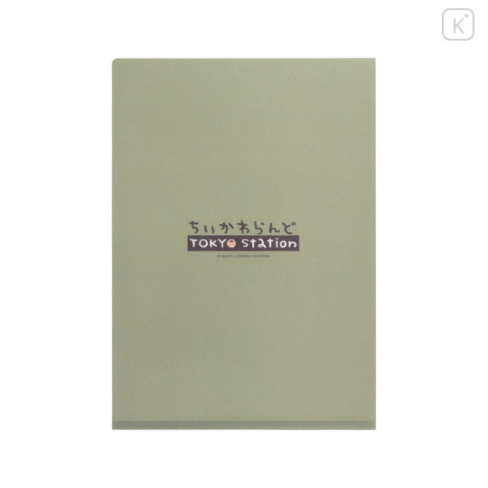 Japan Chiikawa A4 Clear File Folder - Kurimanju : Tokyo Souvenirs Window - 4