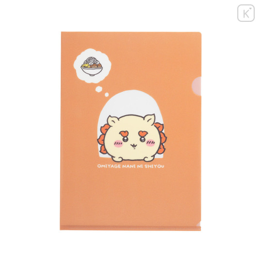 Japan Chiikawa A4 Clear File Folder - Shisa : Tokyo Souvenirs Window - 3