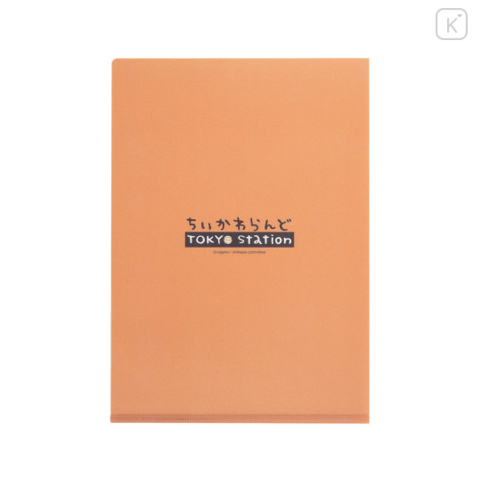 Japan Chiikawa A4 Clear File Folder - Shisa : Tokyo Souvenirs Window - 4