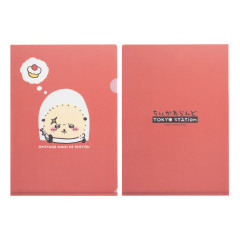 Japan Chiikawa A4 Clear File Folder - Rakko : Tokyo Souvenirs Window