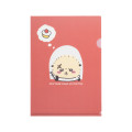 Japan Chiikawa A4 Clear File Folder - Rakko : Tokyo Souvenirs Window - 3