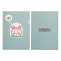 Japan Chiikawa A4 Clear File Folder - Furuhonya Kani-chan : Tokyo Souvenirs Window - 1