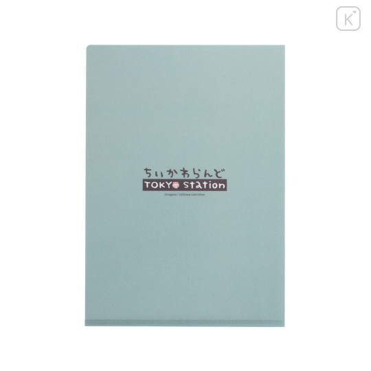 Japan Chiikawa A4 Clear File Folder - Furuhonya Kani-chan : Tokyo Souvenirs Window - 4