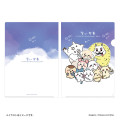 Japan Chiikawa A4 Clear File Folder - Chiikawa : Everyone's Eye-Catching - 1