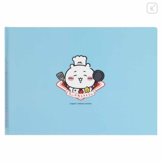 Japan Chiikawa A4 Clear File Folder - Chiikawa & Hachiware & Usagi : Chiikawa Restaurant - 4
