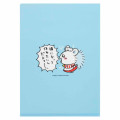 Japan Chiikawa A4 Clear File Folder - Chiikawa & Hachiware & Usagi : Chiikawa Restaurant Mystery Shopper - 4