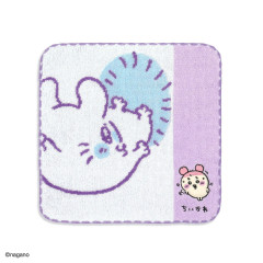 Japan Chiikawa Mini Towel Handkerchief - Momonga : Flying