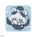 Japan Chiikawa Mini Towel Handkerchief - Momonga : Angel Blue - 1