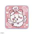 Japan Chiikawa Mini Towel Handkerchief - Shisa : Angel Pink - 5