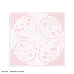 Japan Chiikawa Wash Towel - Chiikawa : Selfie Pink