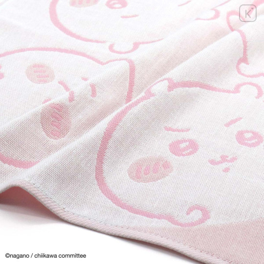 Japan Chiikawa Wash Towel - Chiikawa : Selfie Pink - 3