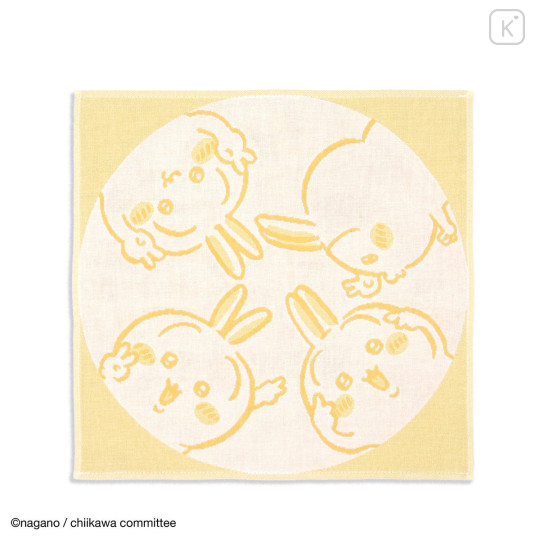 Japan Chiikawa Wash Towel - Usagi : Selfie Yellow - 1