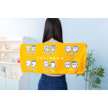Japan Chiikawa Face Towel - Chiikawa & Hachiware : Fun Orange - 2