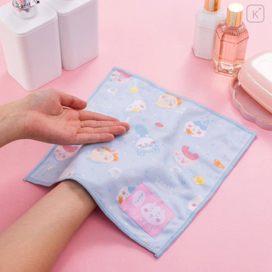 Japan Chiikawa Cool Handkerchief - Chiikawa : River Comic Scene Cider Fruit Punch - 2