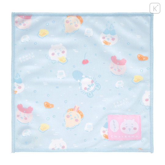 Japan Chiikawa Cool Handkerchief - Chiikawa : River Comic Scene Cider Fruit Punch - 3