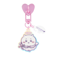 Japan Chiikawa Phone Holder Keychain with Key Ring Charm - Chiikawa : Angel ♡ Demon