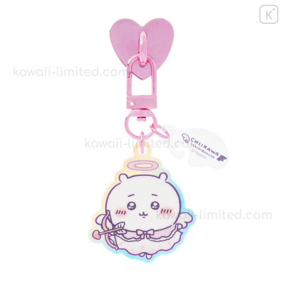 Japan Chiikawa Phone Holder Keychain with Key Ring Charm